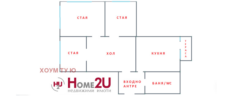 Продава 3-СТАЕН, гр. София, Център, снимка 2 - Апартаменти - 52585035