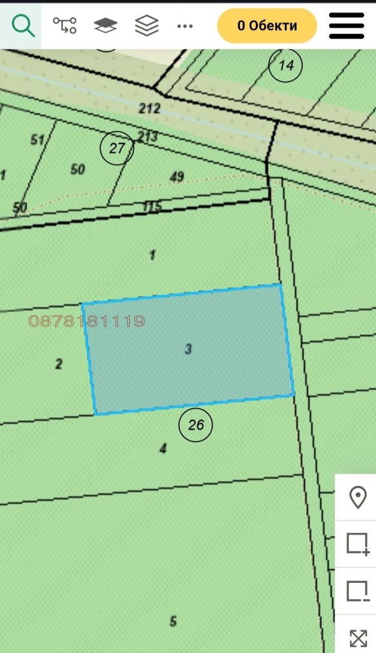 Продава ЗЕМЕДЕЛСКА ЗЕМЯ, с. Марково, област Пловдив