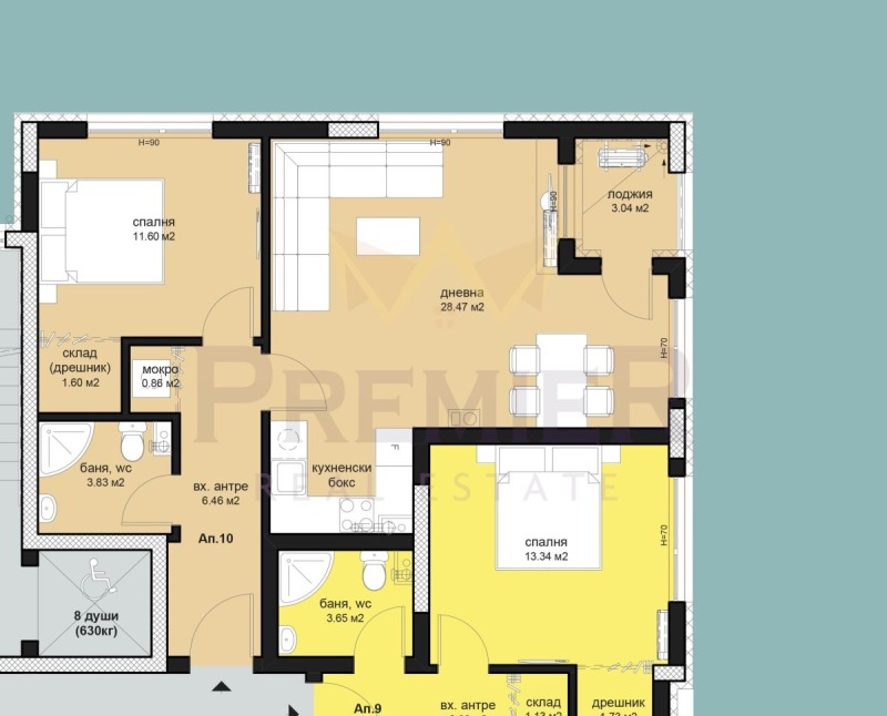 Продава 2-СТАЕН, гр. Бургас, област Бургас, снимка 7 - Апартаменти - 52806077