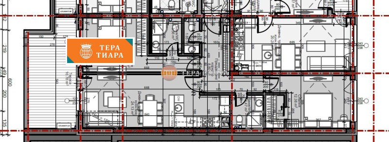 Продава 3-СТАЕН в град София, Младост 4 - 118 кв.м / 276 500 € » 540 787.00 лв., ТЕРА ТИАРА
