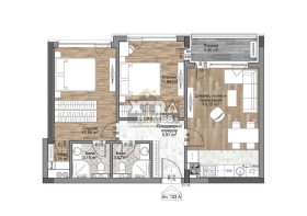 2 bedroom Mladost 4, Sofia