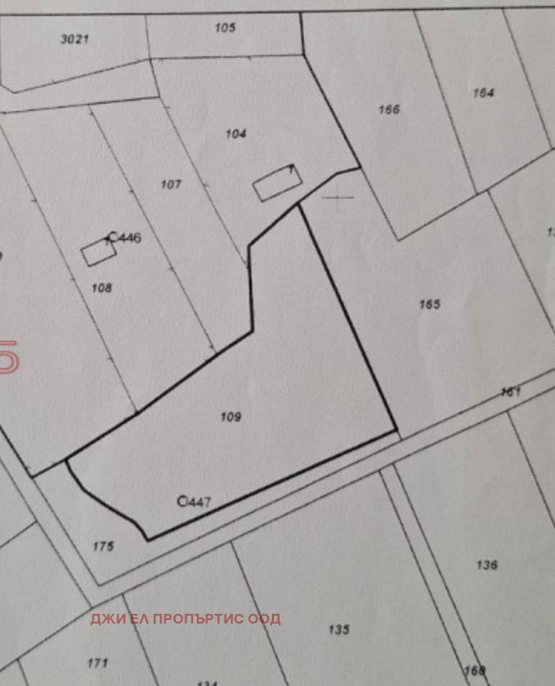 Продава ПАРЦЕЛ в град София, гр. Банкя - 1425 кв.м / 128 250 € » 250 835.20 лв., ДЖИ ЕЛ ПРОПЪРТИС ООД