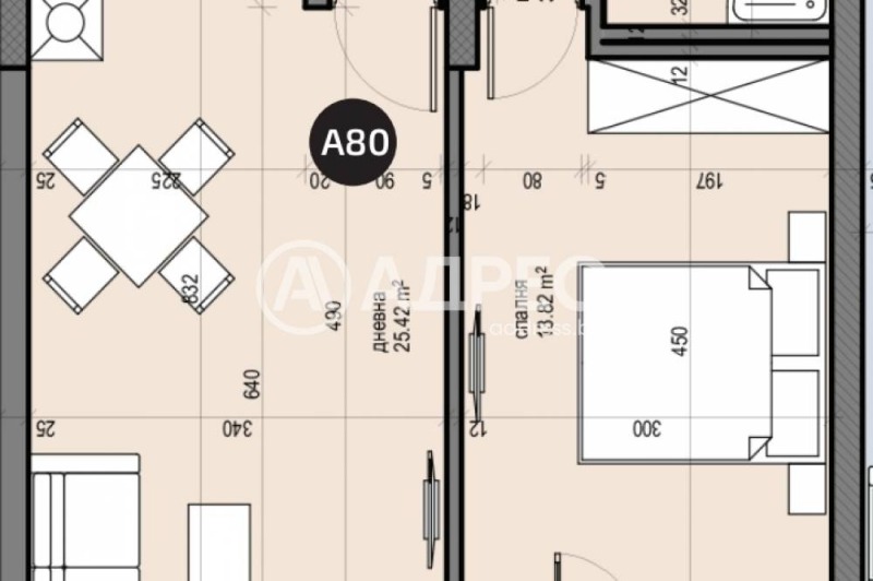 En venta  1 dormitorio Sofia , Lyulin 5 , 69 metros cuadrados | 96673643