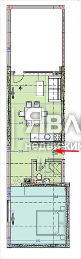 Продава 2-СТАЕН, с. Кранево, област Добрич, снимка 5 - Апартаменти - 55126785