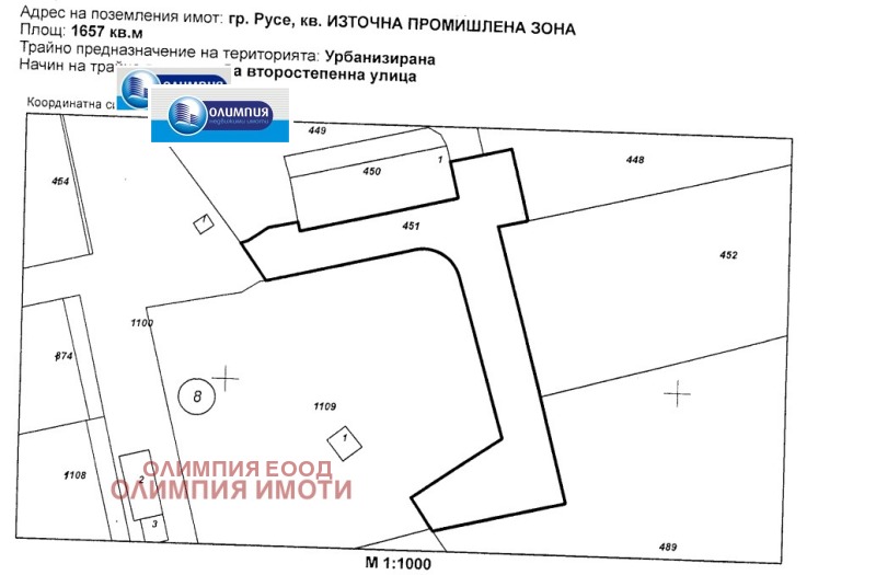 Te koop  Verhaallijn Ruse , Promisjlena zona - Iztok , 17700 m² | 29851413 - afbeelding [4]