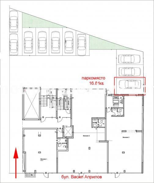 In vendita  Posto auto Plovdiv , Tsentar , 27 mq | 87520380