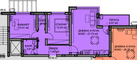 Продава 2-стаен