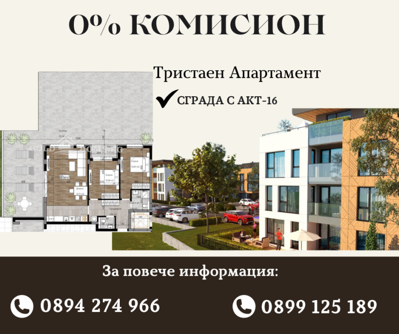 Продава 3-СТАЕН, гр. Пловдив, Остромила, снимка 1 - Aпартаменти - 46902164