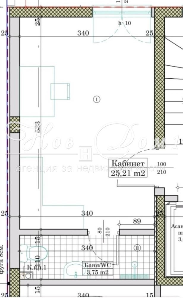 Zu verkaufen  Studio Warna , Kolhozen pazar , 37 qm | 69264344 - Bild [2]