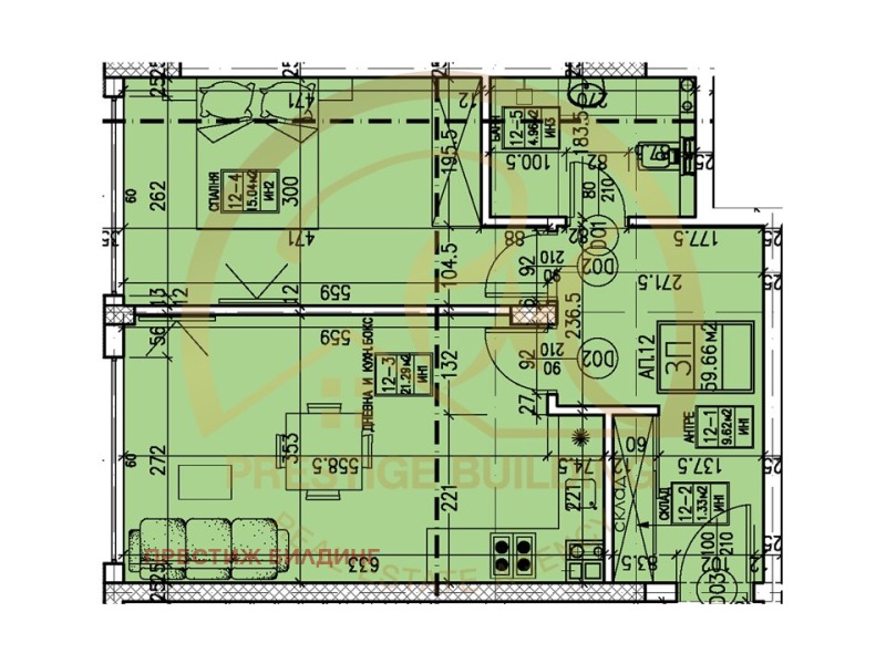 Продава 2-СТАЕН, гр. София, Бояна, снимка 6 - Aпартаменти - 48392390