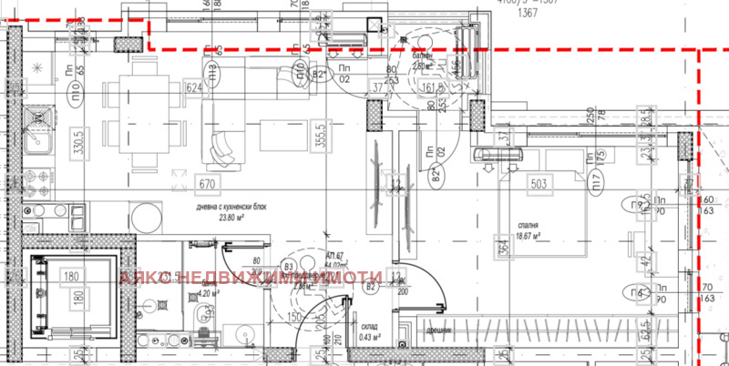 De vânzare  1 dormitor Sofia , Mladost 4 , 76 mp | 13930414 - imagine [2]