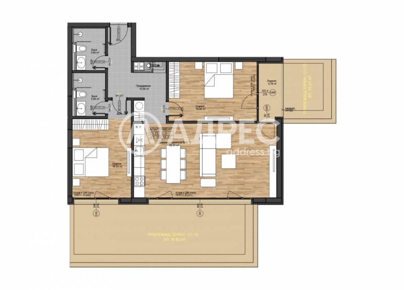 In vendita  2 camere da letto Sofia , Boiana , 125 mq | 10485795 - Immagine [4]