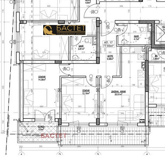 À vendre  2 chambres Sofia , Gorna banya , 91 m² | 45960744 - image [2]