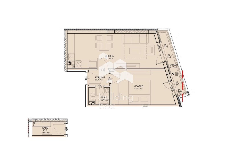 Продава 2-СТАЕН, гр. Варна, Изгрев, снимка 2 - Aпартаменти - 47314793