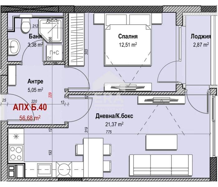 Satılık  1 yatak odası Sofia , Mladost 3 , 76 metrekare | 55039141 - görüntü [3]