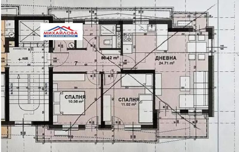 Продава 3-СТАЕН, гр. Стара Загора, Казански, снимка 9 - Aпартаменти - 48618263