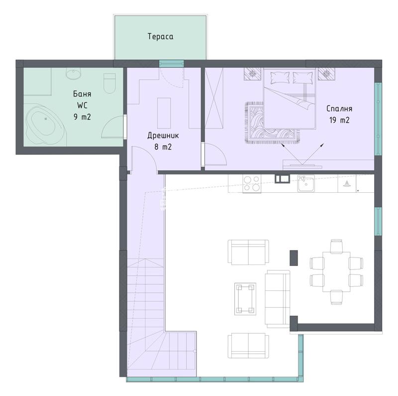 Zu verkaufen  Maisonette Plowdiw , Zentar , 266 qm | 52146660 - Bild [6]