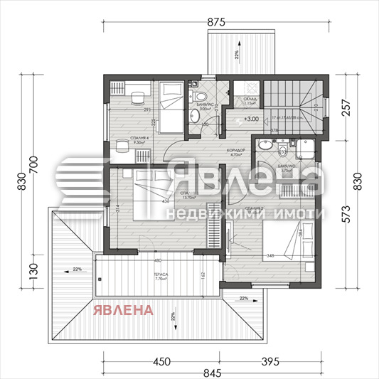 Продава КЪЩА, гр. Костинброд, област София област, снимка 9 - Къщи - 54198273
