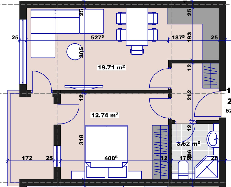 Продава 2-СТАЕН, гр. Стара Загора, Три чучура - север, снимка 4 - Апартаменти - 52736347