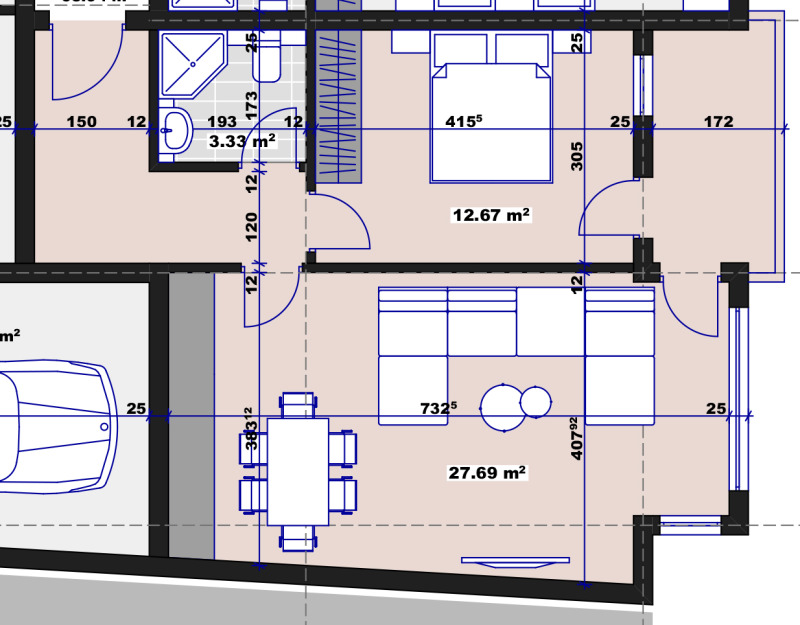 Продава 2-СТАЕН, гр. Стара Загора, Три чучура - север, снимка 2 - Апартаменти - 52736347
