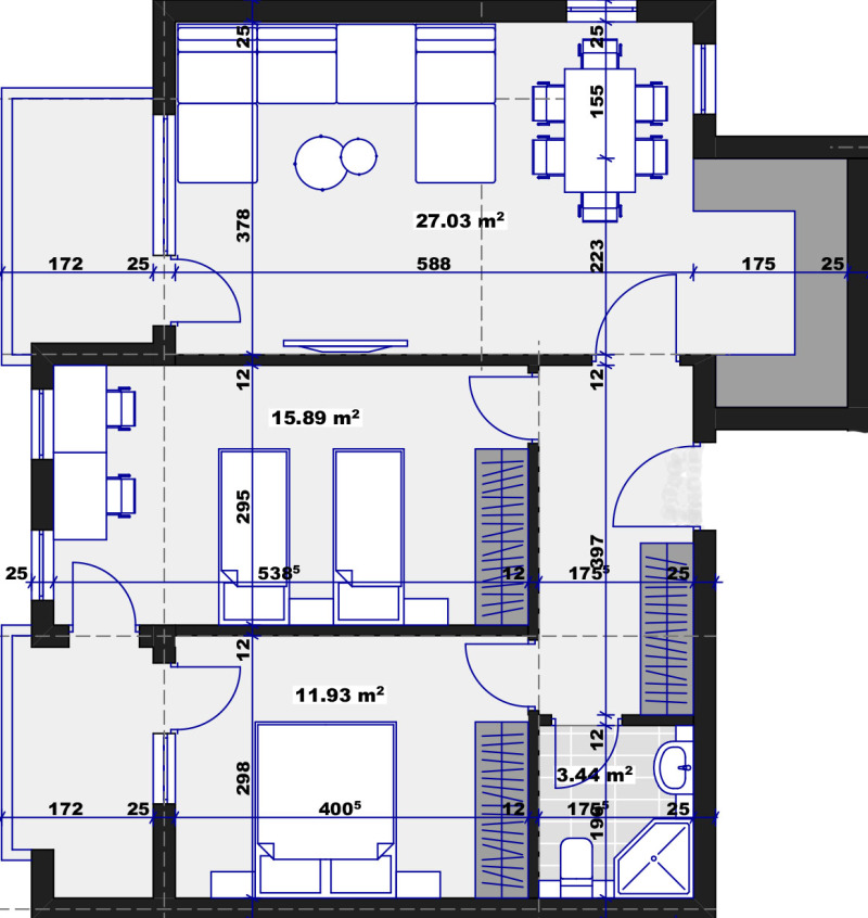 Продава 2-СТАЕН, гр. Стара Загора, Три чучура - север, снимка 7 - Aпартаменти - 48234365