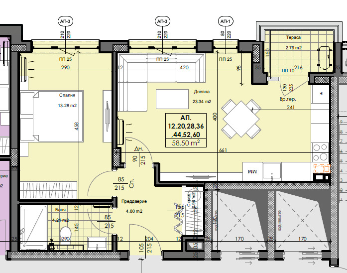 Продава  2-стаен град Пловдив , Кършияка , 69 кв.м | 58716480