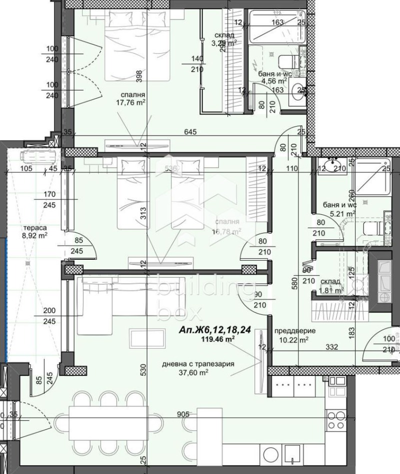 Til salg  2 soveværelser Plovdiv , Trakiya , 141 kvm | 32247165 - billede [2]