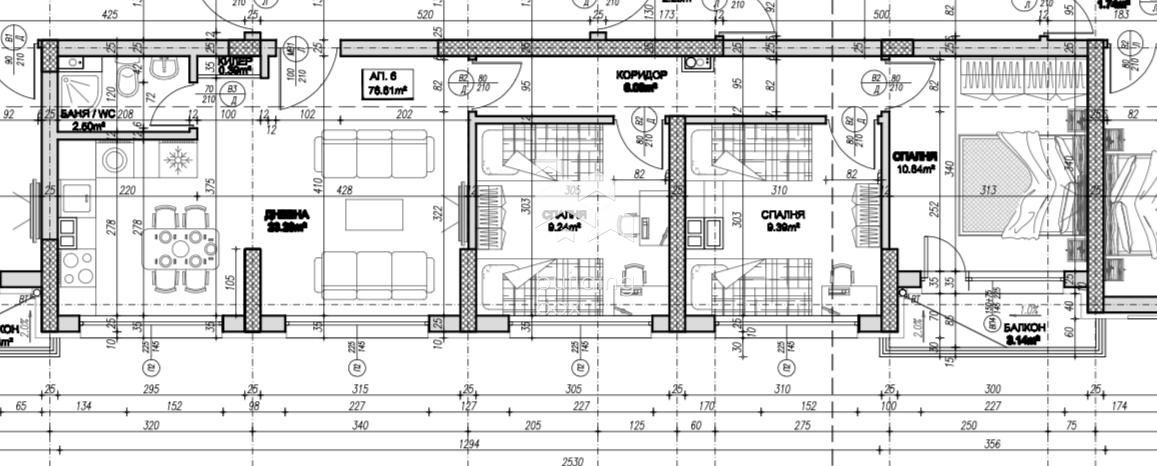 Продава 4-СТАЕН, гр. София, Сухата река, снимка 8 - Апартаменти - 55123255
