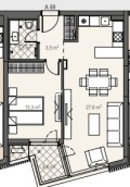 Продава  2-стаен град София , Манастирски ливади , 69 кв.м | 40857180 - изображение [5]