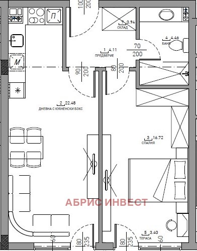 Продава 2-СТАЕН, гр. София, Малинова долина, снимка 10 - Апартаменти - 54646636