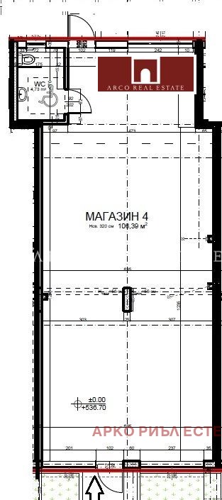 En venta  Comercio Sofia , Tsentar , 127 metros cuadrados | 87470372 - imagen [3]