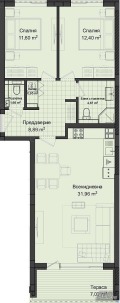 Продава 3-СТАЕН, гр. Пловдив, Гагарин, снимка 12