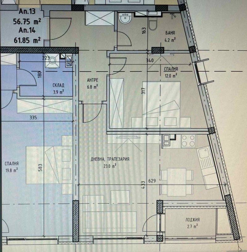 Продава 2-СТАЕН, гр. София, Малинова долина, снимка 1 - Aпартаменти - 48527302