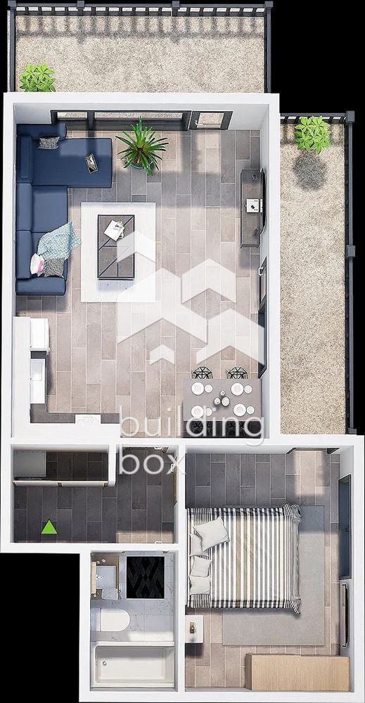 Продава 2-СТАЕН, гр. Пловдив, Христо Смирненски, снимка 3 - Апартаменти - 54136693