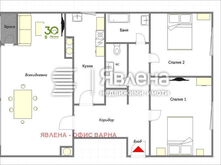 Продава 3-СТАЕН, гр. Варна, Младост 2, снимка 9 - Aпартаменти - 49456189