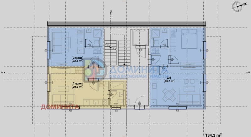 Til salg  Studie region Burgas , Primorsko , 37 kvm | 54687046 - billede [3]