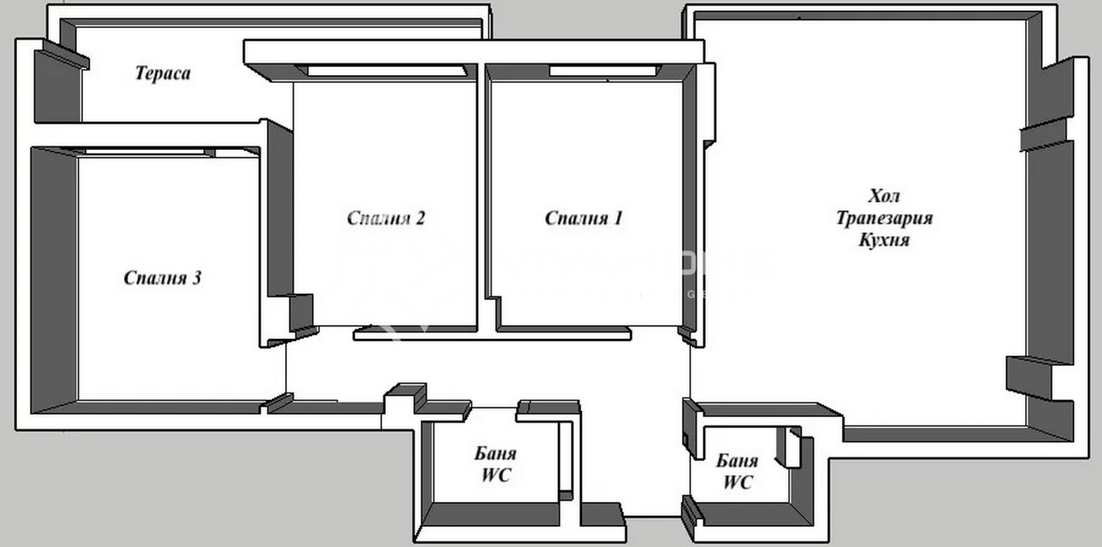 Продава 4-СТАЕН, гр. Варна, Окръжна болница-Генерали, снимка 17 - Апартаменти - 55538644