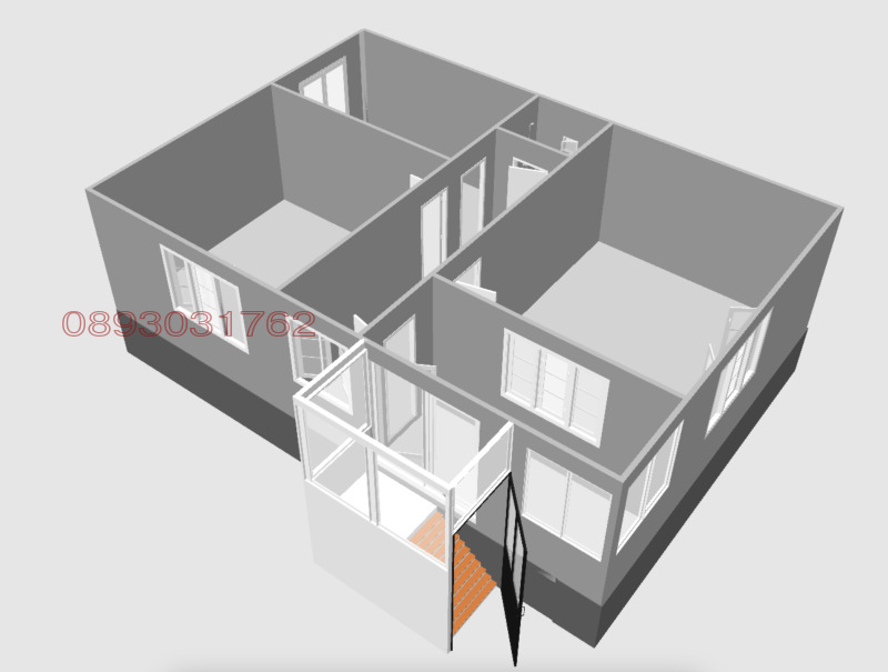 Til salgs  Hus region Sofia , Vakarel , 72 kvm | 42389339 - bilde [7]