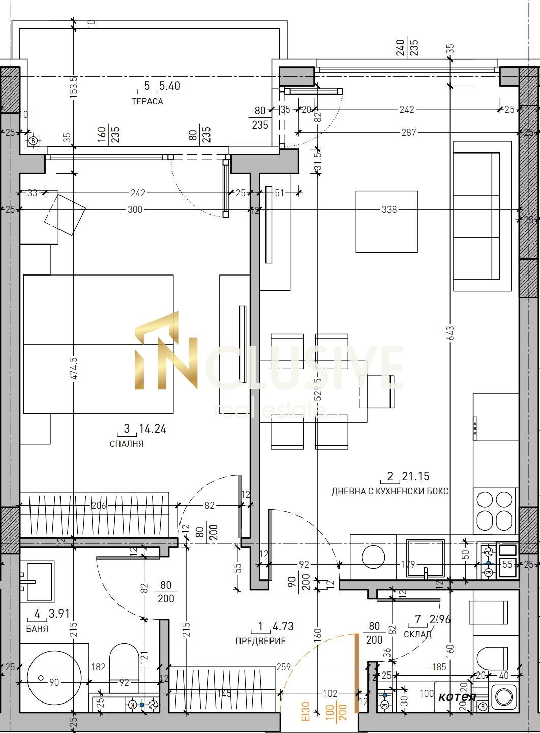 Продава 2-СТАЕН, гр. София, Малинова долина, снимка 3 - Апартаменти - 53959065