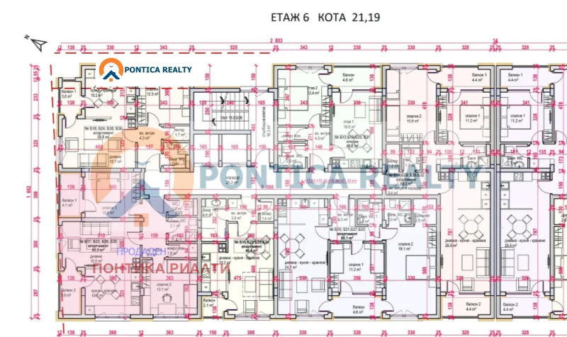 En venta  1 dormitorio Burgas , Meden rudnik - zona V , 68 metros cuadrados | 73408050 - imagen [2]