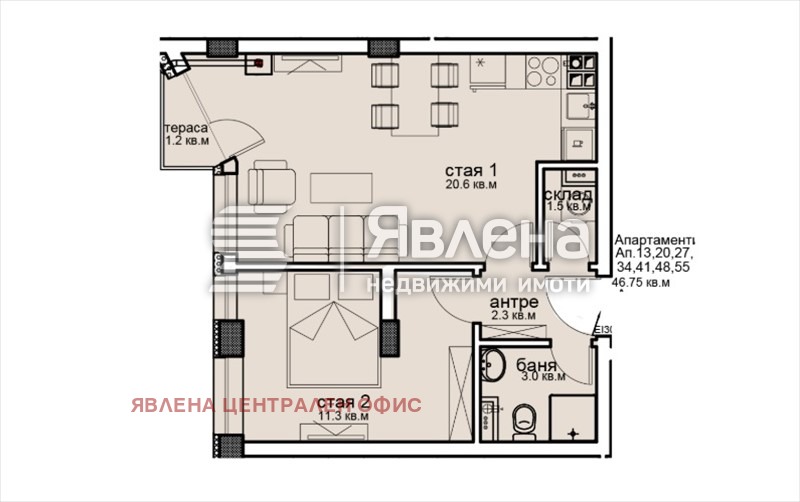 Продава 2-СТАЕН, гр. София, Витоша, снимка 4 - Апартаменти - 53908151