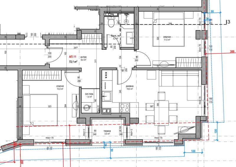 For Sale  2 bedroom Sofia , Slatina , 86 sq.m | 14518549 - image [3]