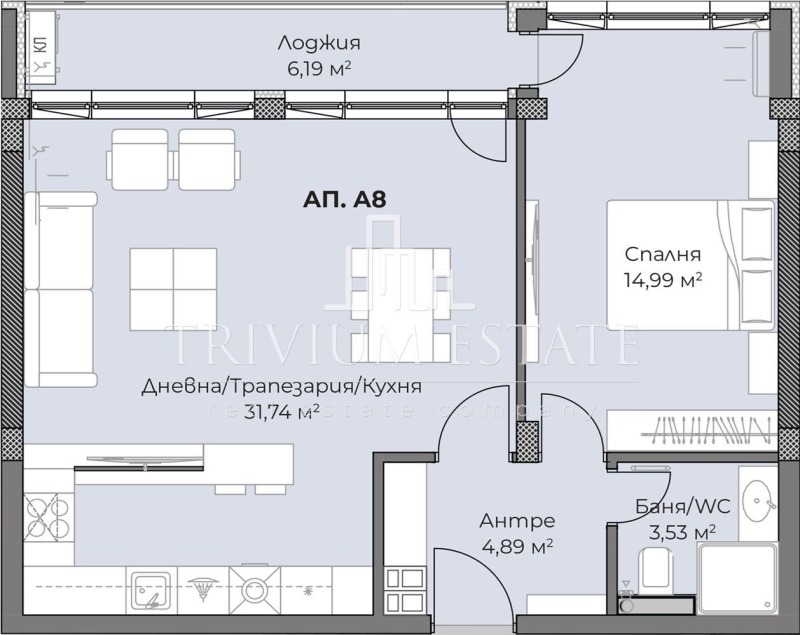 Te koop  1 slaapkamer Plovdiv , Christo Smirnenski , 85 m² | 66274740 - afbeelding [13]