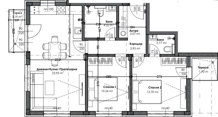 Продава  3-стаен град Пловдив , Коматево , 103 кв.м | 22203234 - изображение [4]