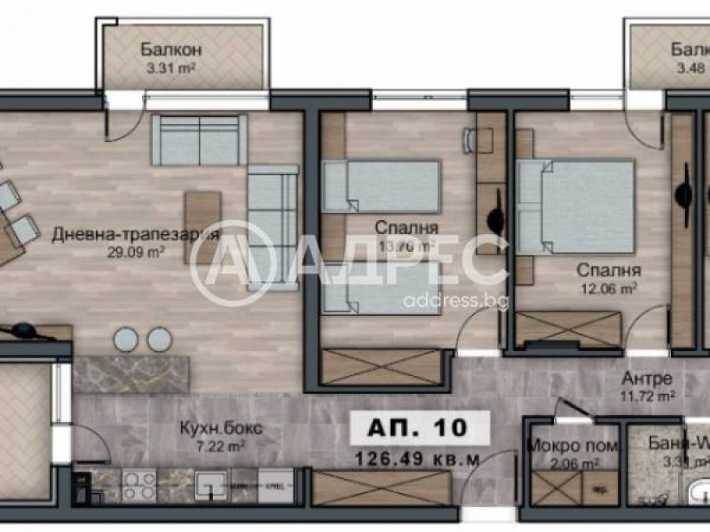 Продава МНОГОСТАЕН, гр. София, Овча купел 2, снимка 1 - Aпартаменти - 49054064