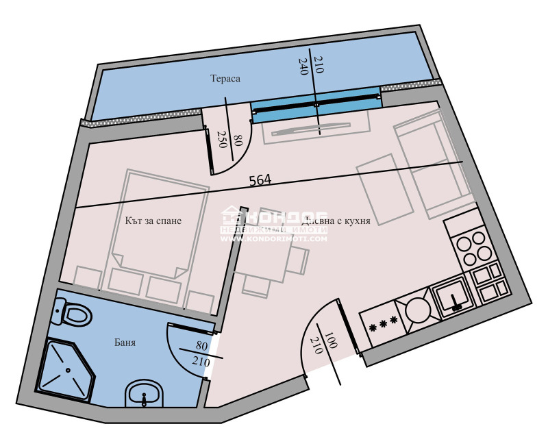 Продава 2-СТАЕН, гр. Пловдив, Кършияка, снимка 2 - Aпартаменти - 48317975