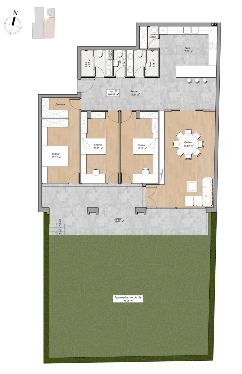 Til salgs  3 soverom Sofia , Lozenets , 352 kvm | 31723218 - bilde [4]