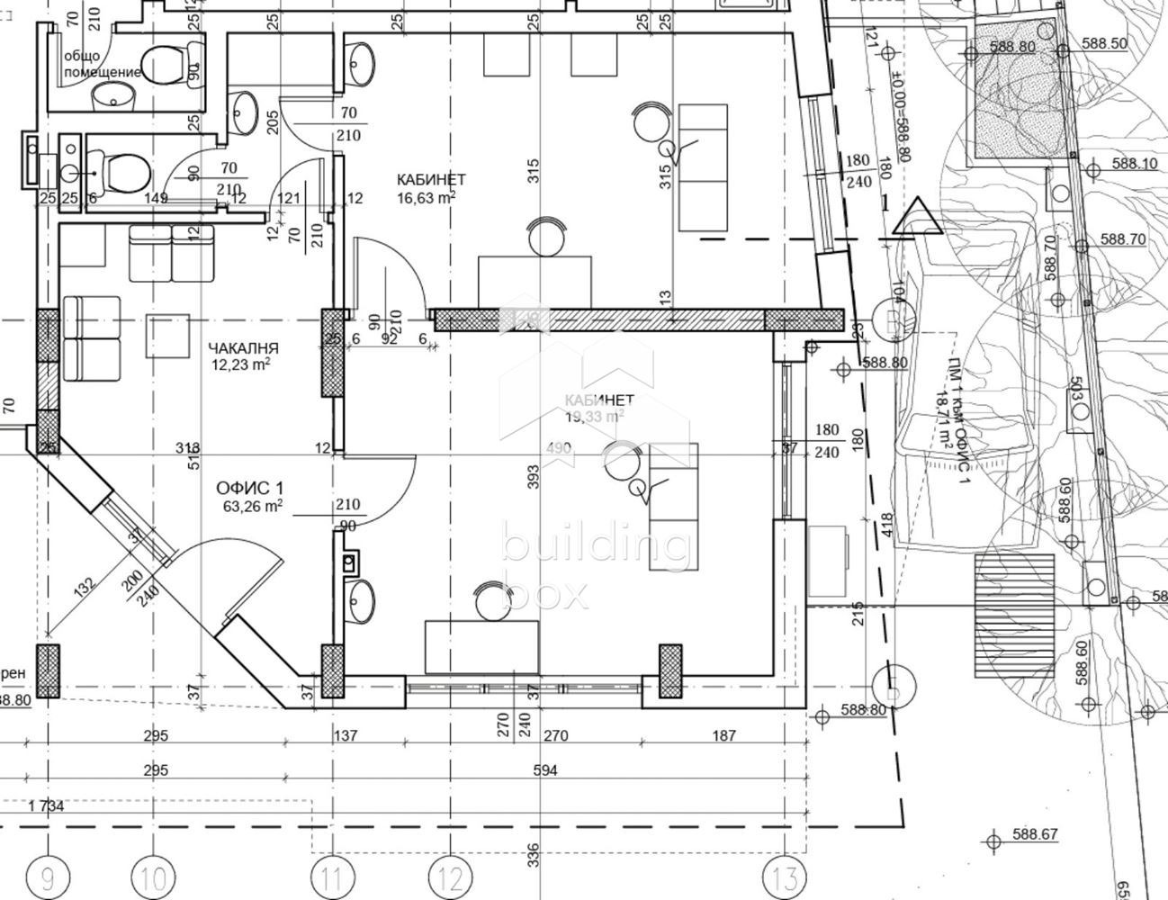 Продава ОФИС, гр. София, Лозенец, снимка 4 - Офиси - 54277095