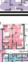Продава  2-стаен град Бургас , Мадика , 55 кв.м | 61595146 - изображение [5]