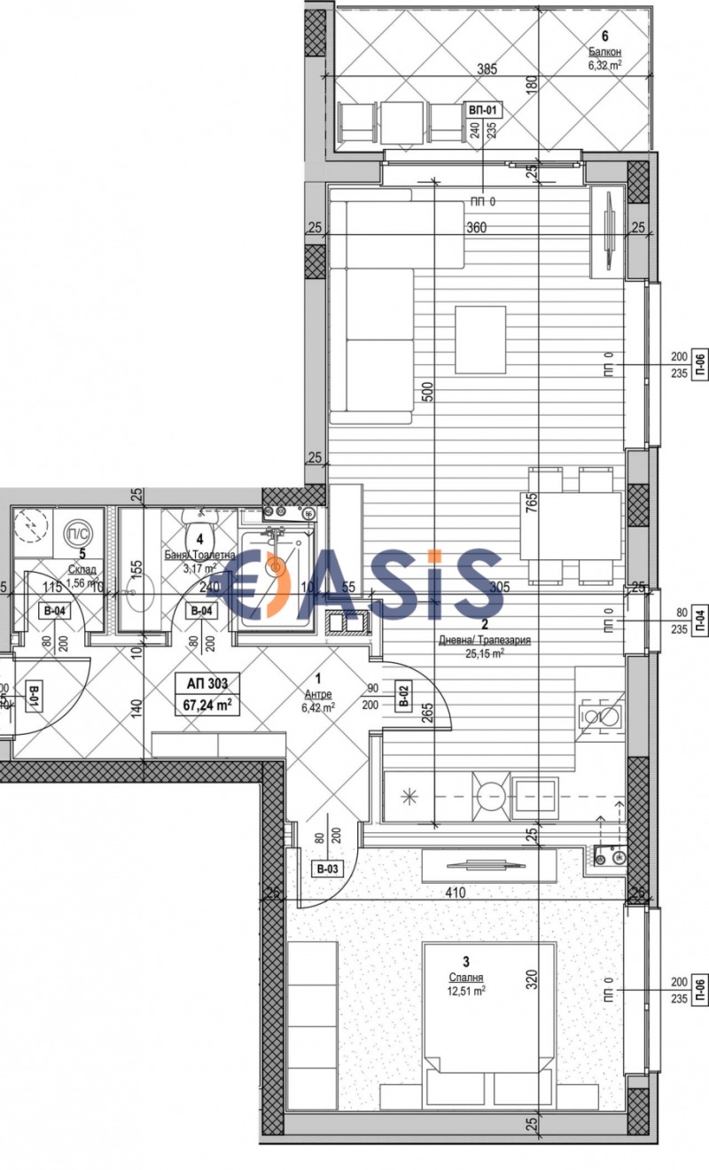 Продава  2-стаен, област Бургас, гр. Несебър •  235 000 € • ID 26754738 — holmes.bg - [1] 